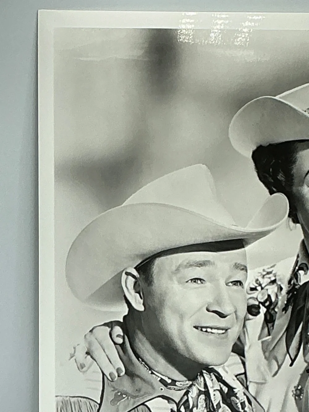 Roy Rogers & Dale Evans 8x10 Black & White Western Promo Photo King of Cowboys - Picture 2 of 6